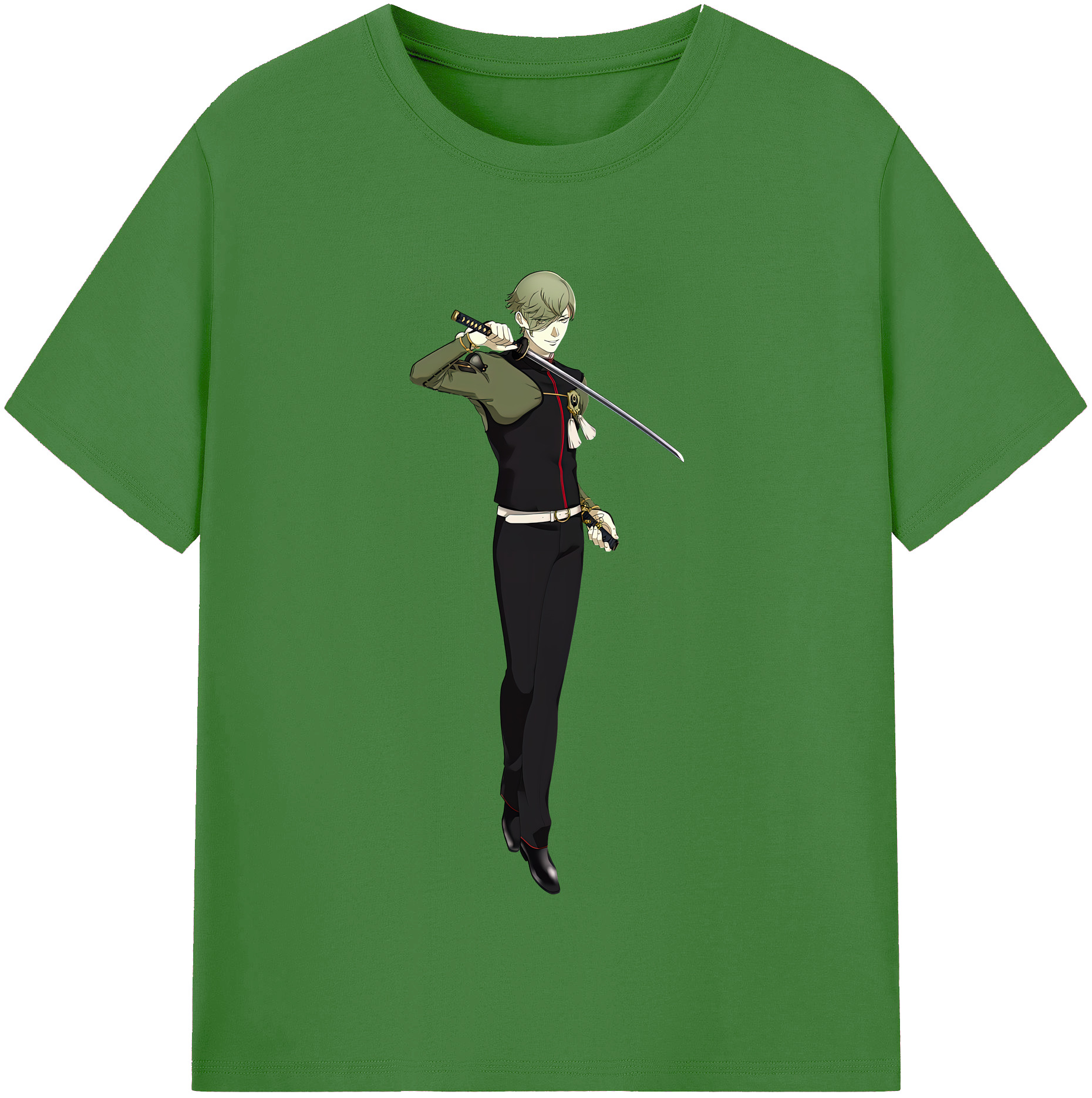 （画像用） 刀剣乱舞 Touken Ranbu レディースカジュアルプリントTシャツ（綿100％）